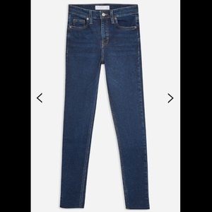 Topshop High-Waisted Moto Jean